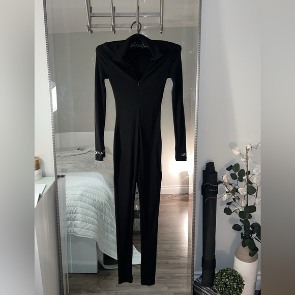 lucky label long sleeve romper - Picture 3 of 5
